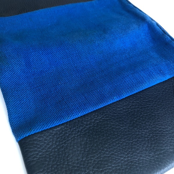 Gap Two Tone Leather Clutch - Picture 2 of 5